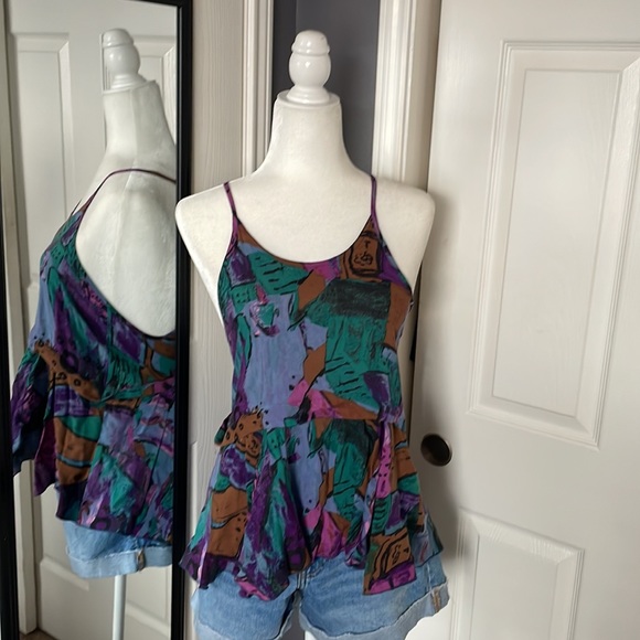 Wilfred abstract print top - Picture 7 of 8